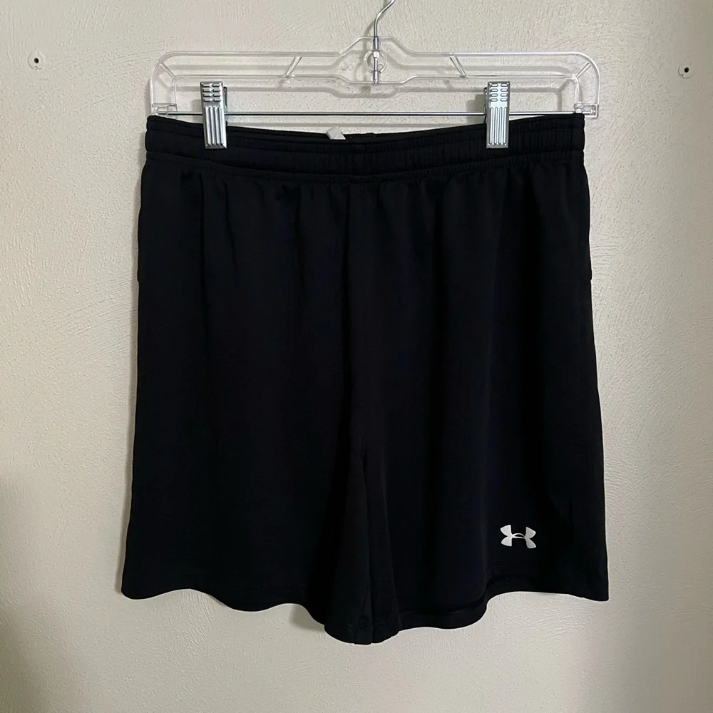 UNDER ARMOUR Classic Casual Activewear‎ Athletic Shorts Black White Men's Size S